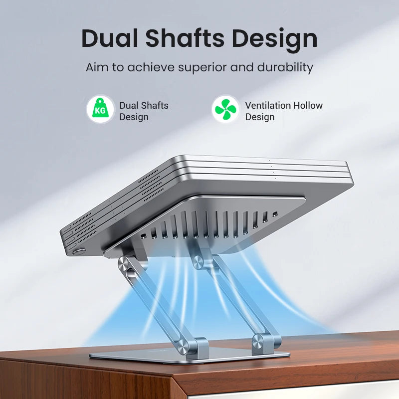 Adjustable Aluminum Tablet and Phone Stand - 4