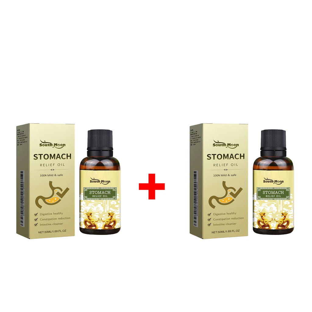 Herbal Abdominal Massage Oil for Digestive Relief