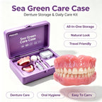 Instant Cosmetic Denture and Daily Care Travel Kit