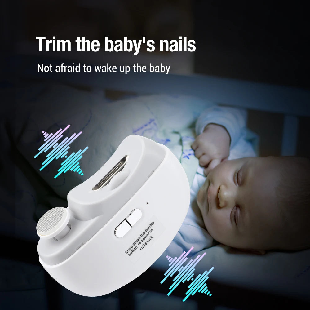 Automatic Electric Nail Clipper with Integrated Light - 8
