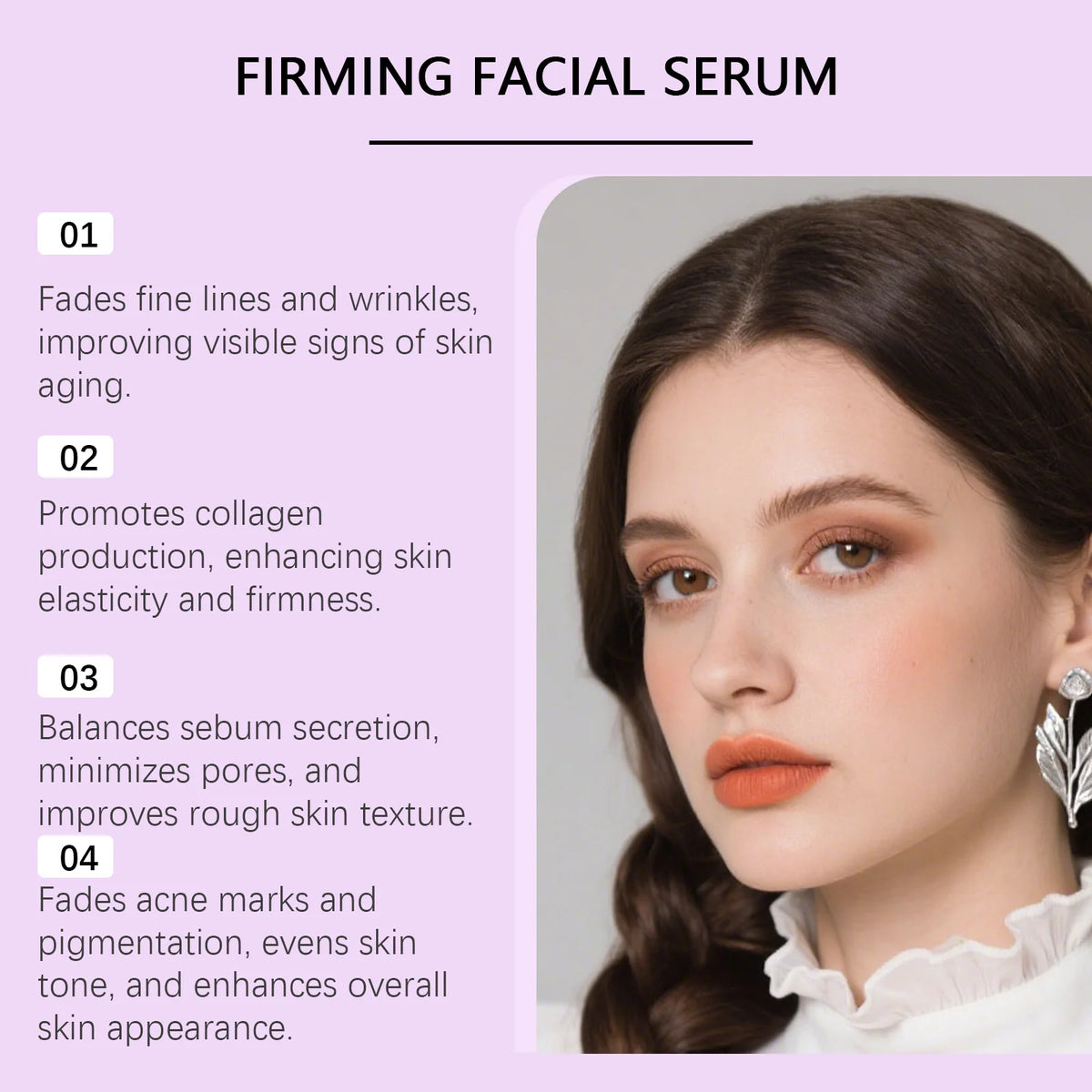 Retinol Anti-Aging Facial Serum for Firming and Brightening