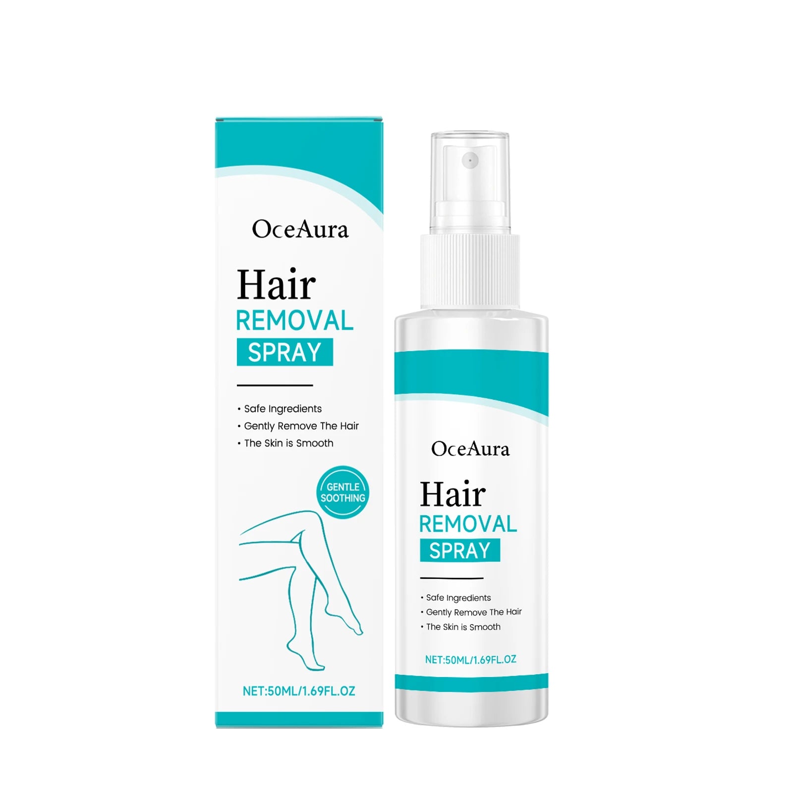 Painless Gentle Hair Removal Spray for Body and Legs - 13