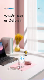 Waterproof PU Leather Desk Mouse Pad for Office and Gaming