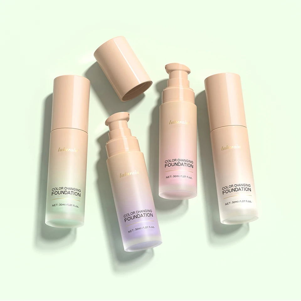 Color-Changing Liquid Foundation for Flawless Skin Tone