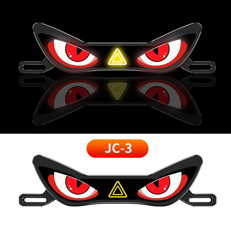 LED Demon Eye Motorcycle License Plate Warning Light - 20