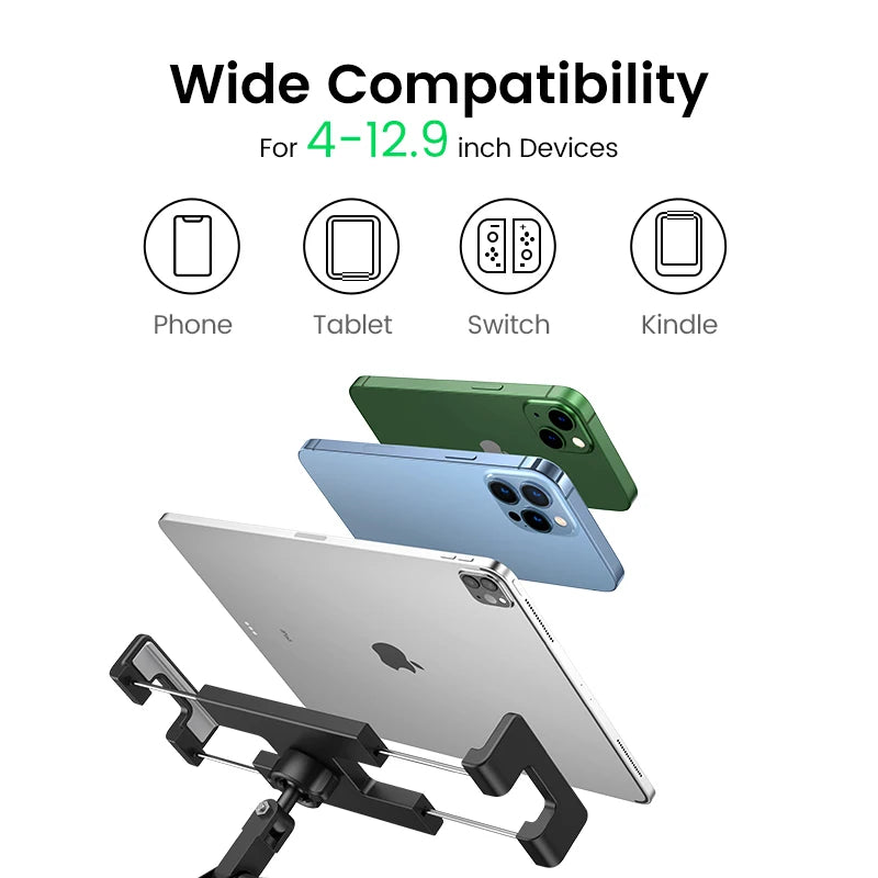 Adjustable Long Arm Tablet and Phone Stand for Desk