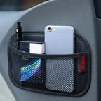 Adhesive Mesh Car Interior Storage Pocket for Phones and Accessories