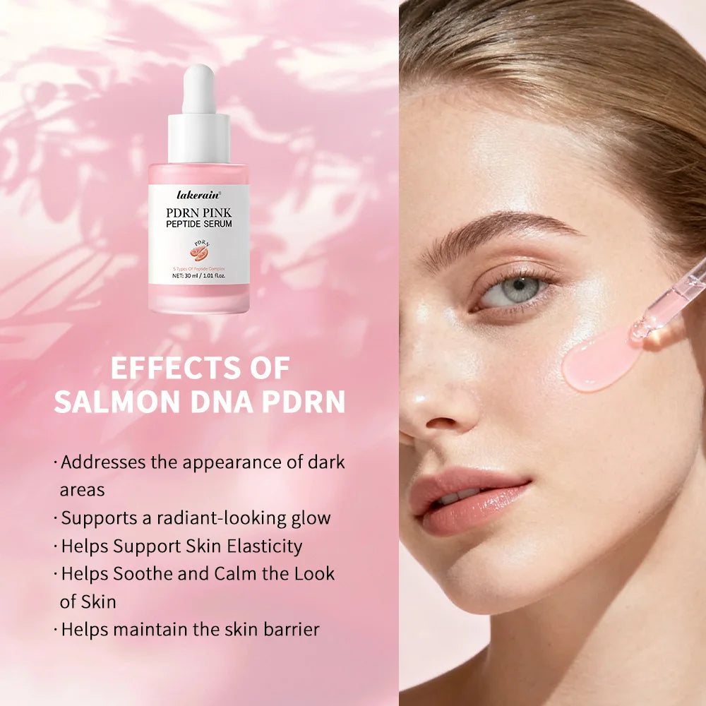 Salmon DNA PDRN Peptide Face Serum for Radiant Glow