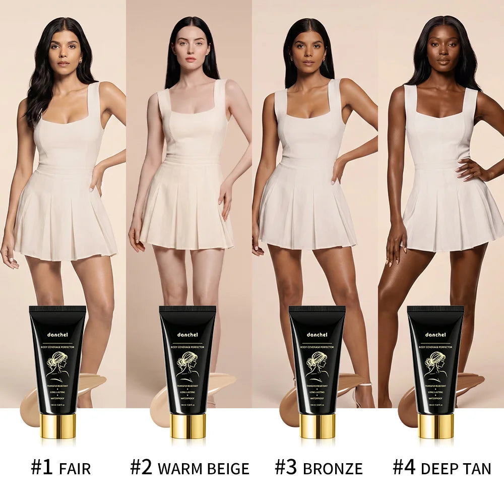 Waterproof Full Coverage Body Concealer for Scars and Tattoos - 4