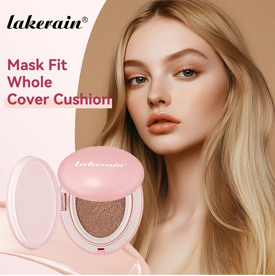 Waterproof Long-Lasting Cushion Foundation with Sun Protection