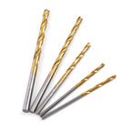 Titanium Plated Twist Drill Bit Set for Woodworking and DIY