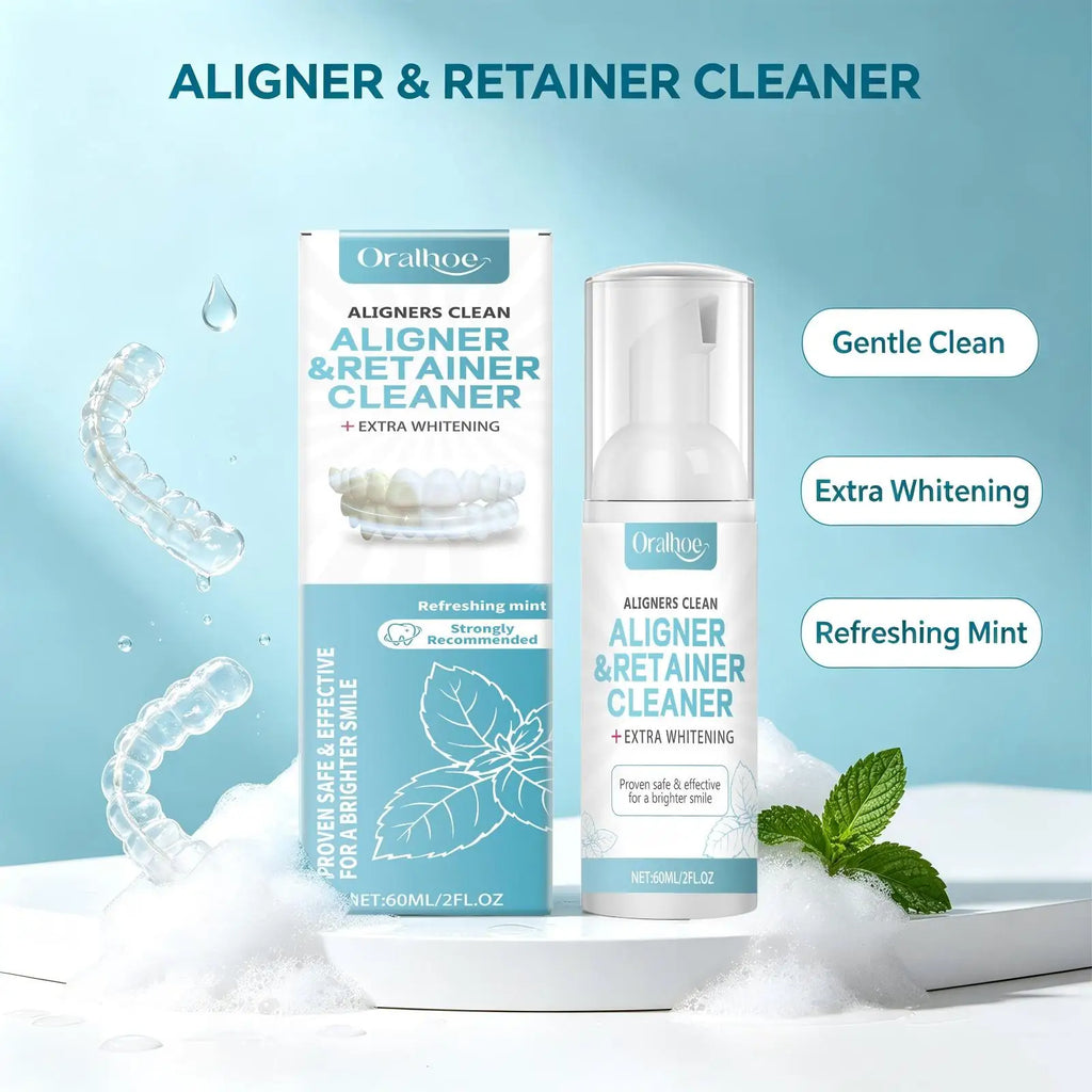 Foaming Aligner and Retainer Cleaner