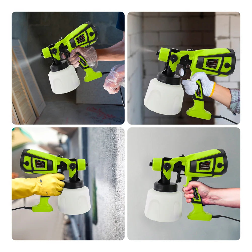 850W Electric HVLP Paint Sprayer with 5 Nozzles - 6
