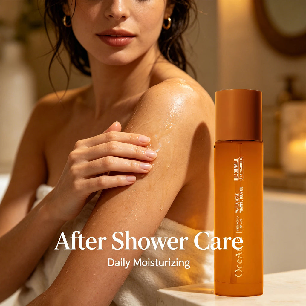 Vitamin C Hydrating Body Oil for Dry Skin