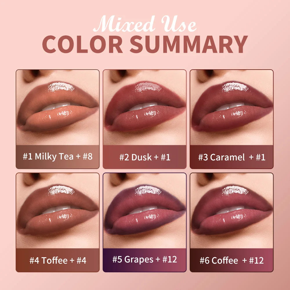 Hydrating Lip Liner and Lip Gloss Duo Set - 8