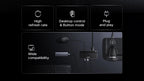 Dual Monitor DisplayPort KVM Switch for 2 PCs 8K 60Hz