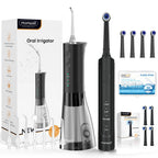Electric Toothbrush and Water Flosser Dental Care Set