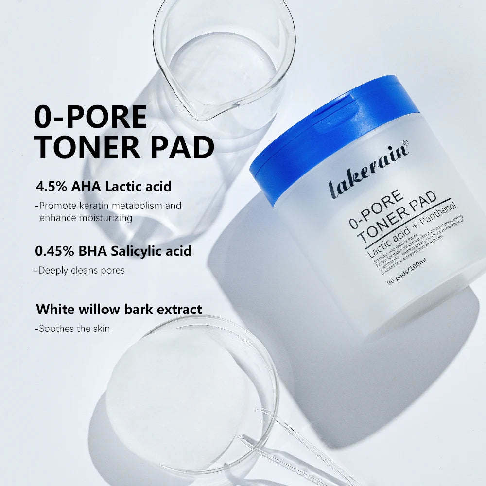 Hydrating Toner Pad and Peptide Facial Serum Skincare Set - 2