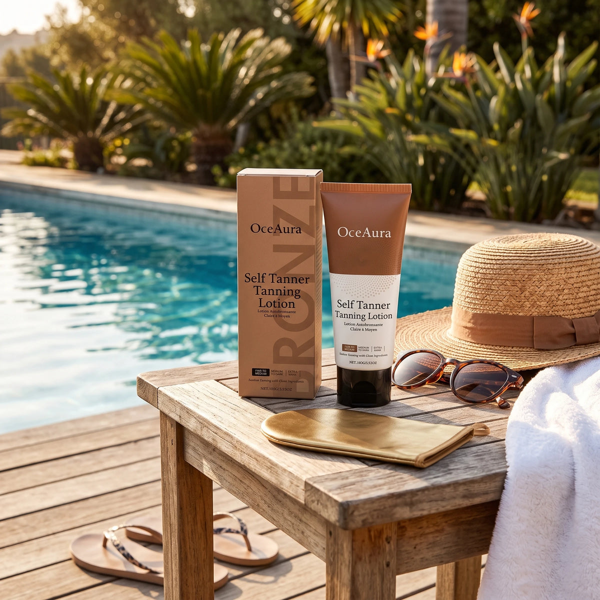 Gradual Sunless Self-Tanning Lotion for Natural Bronze Glow