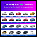 2 in 1 Wireless CarPlay and Android Auto Adapter Bluetooth 5.0 Dongle