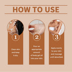 Radiant Cocoa Butter Body Gel Oil for Hydrated Glowing Skin