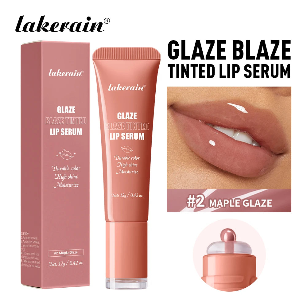 Tinted Hydrating Lip Serum for Plump Glossy Lips