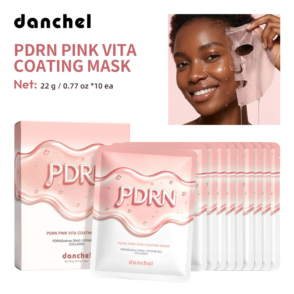 Salmon DNA PDRN Vitamin Gel Sheet Mask for Face Hydration