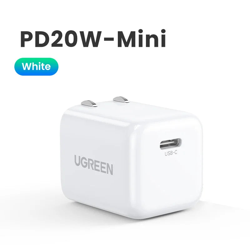 20W USB-C Fast Wall Charger for iPhone and Smartphones
