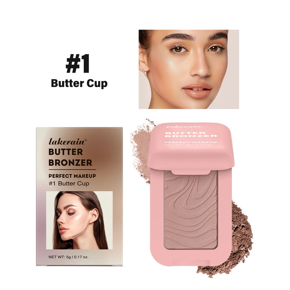 Waterproof Soft Matte Face Bronzer and Contouring Powder