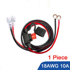 18AWG Car USB Charger Socket Wire Harness with 10A Fuse 60cm