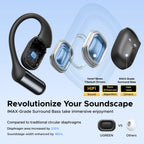 Open-Ear Bluetooth Wireless Sport Earbuds with Ear-Hooks