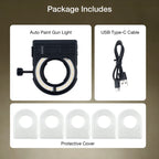 Adjustable LED Spray Gun Lighting for Precision Paint Work