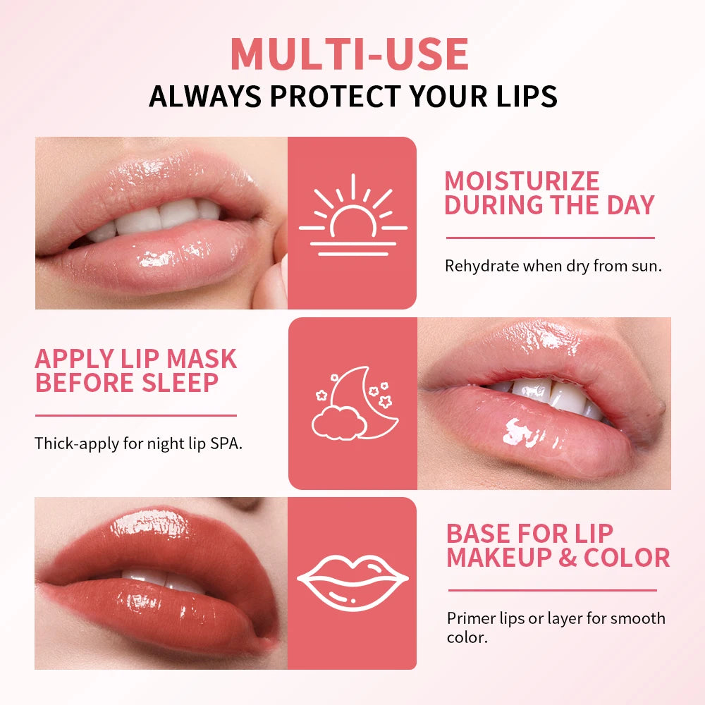 Moisturizing Lip Oil Serum for Hydration and Plumping