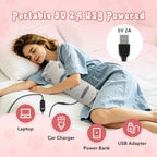 USB Heated Cat Plush Pillow for Pain Relief