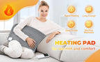 Electric Heating Pad with 9 Adjustable Temperature Settings