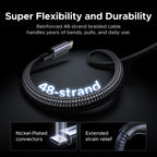100W Magnetic USB-C to USB-C Fast Charging Data Cable