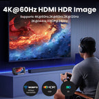 9-in-1 USB-C Gaming Docking Station with 4K HDMI and Stand