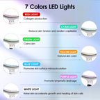 LED Face and Neck Skin Tightening Massage Device