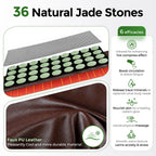 Double-Sided Natural Jade Heating Pad for Back and Muscle Relief