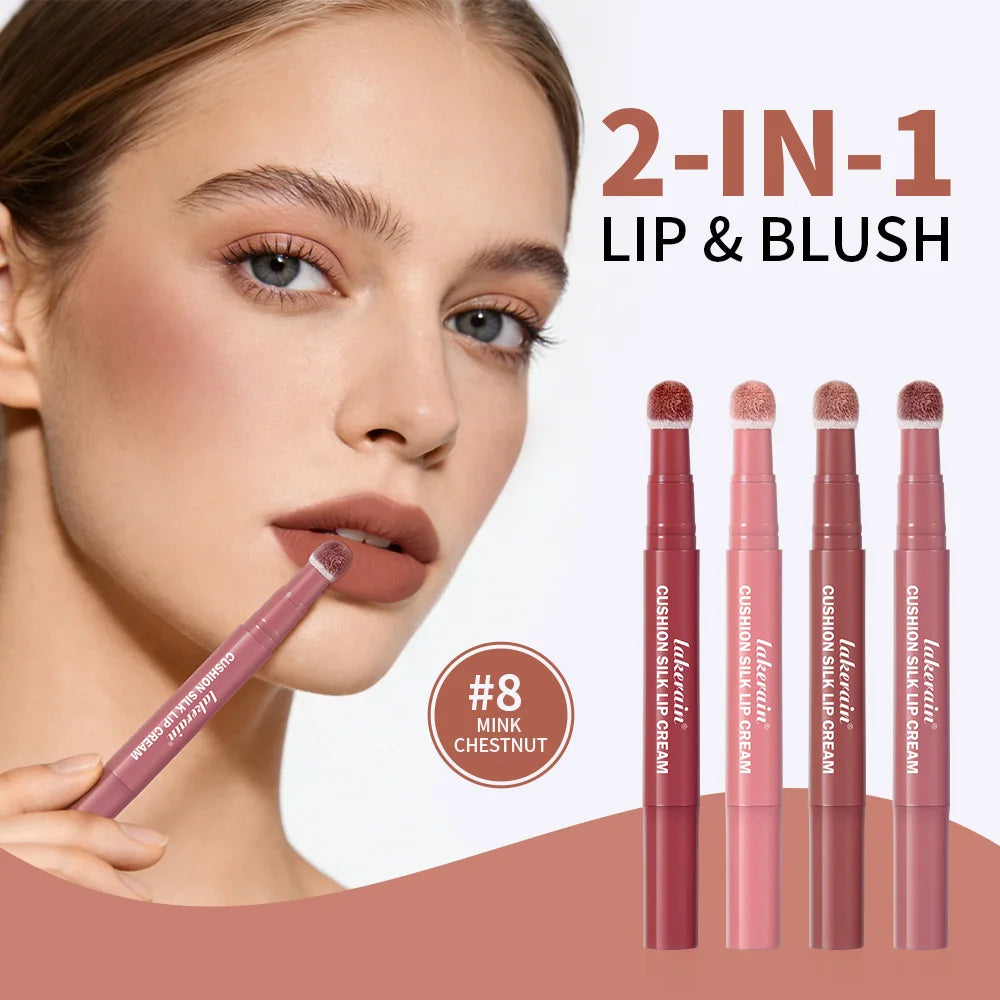 2-in-1 Air Cushion Lip Cream and Cheek Blush