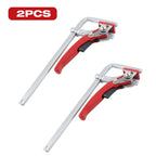 Quick Ratchet Guide Rail Clamp for Woodworking