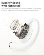 Open-Ear Wireless Sport Headphones with 52-Hour Battery Life