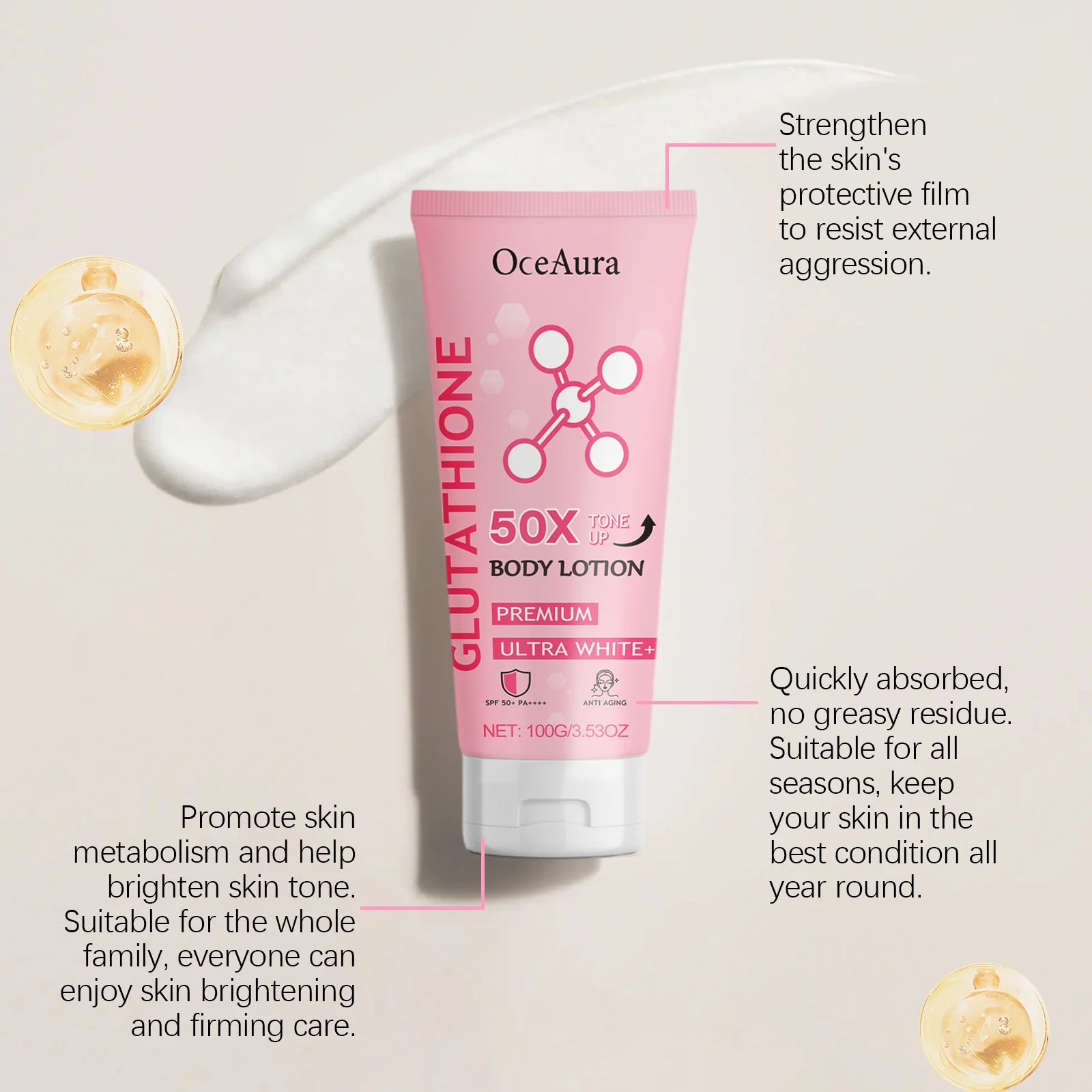Arbutin Brightening Body Lotion for Glowing and Hydrated Skin - 14