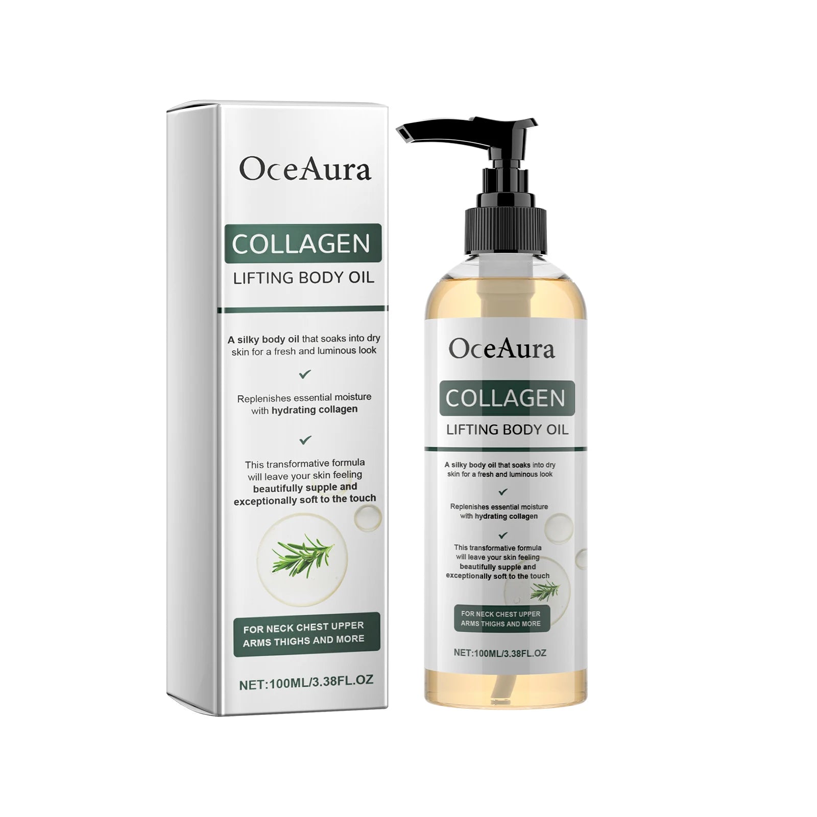 Collagen Body Firming Massage Oil for Skin Tightening - 15