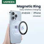 Magnetic Adhesive Ring for Wireless Charging and Phone Holders