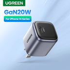 20W GaN USB-C Fast Wall Charger for Smartphones