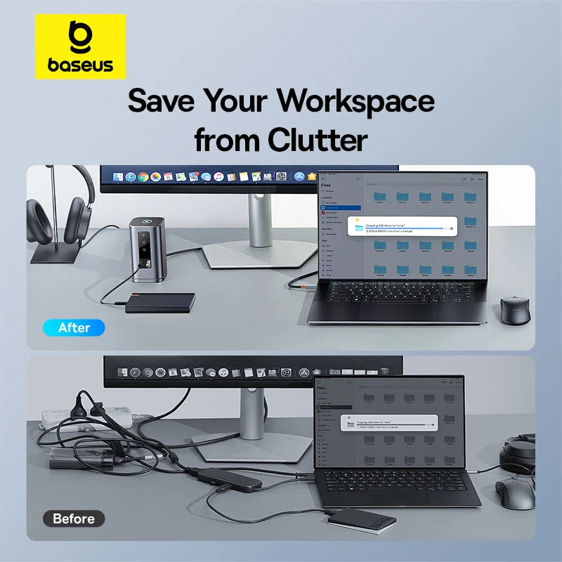 11-in-1 USB-C Docking Station with 4K Triple Display and 100W PD