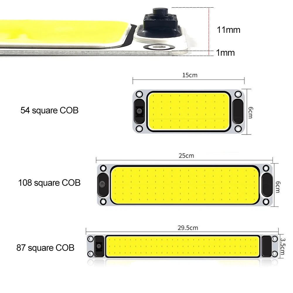 12V 24V COB LED Interior Roof Light Panel for Truck and Vehicle