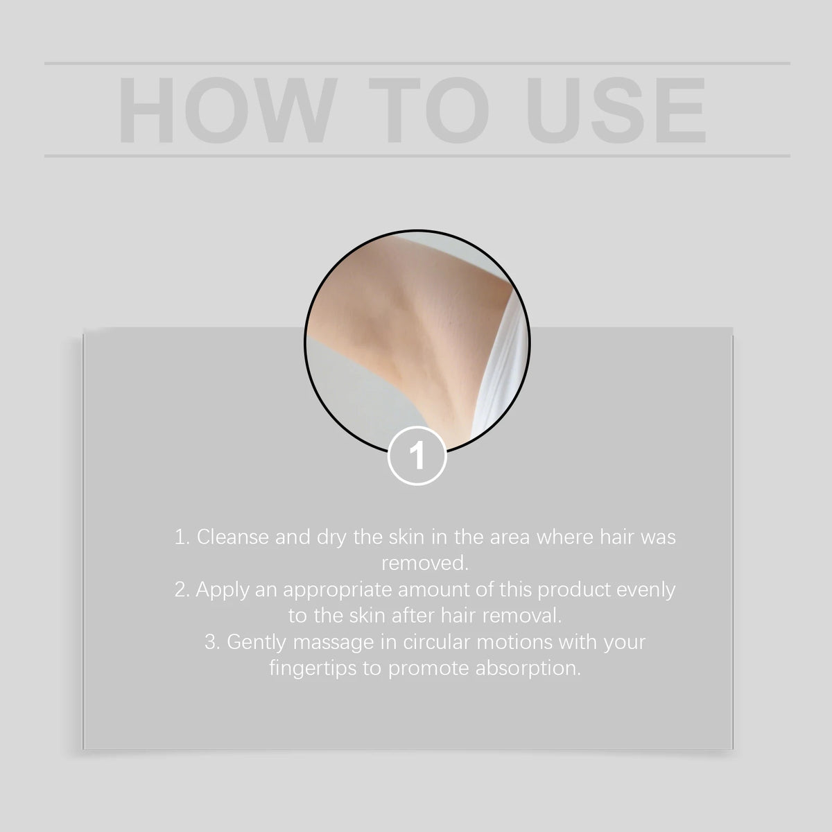 Cyperus Oil Hair Growth Inhibitor and Moisturizing Body Serum