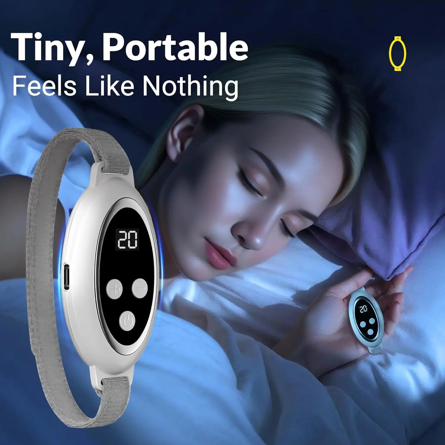 Microcurrent Handheld Sleep Aid Device for Insomnia and Anxiety - 2